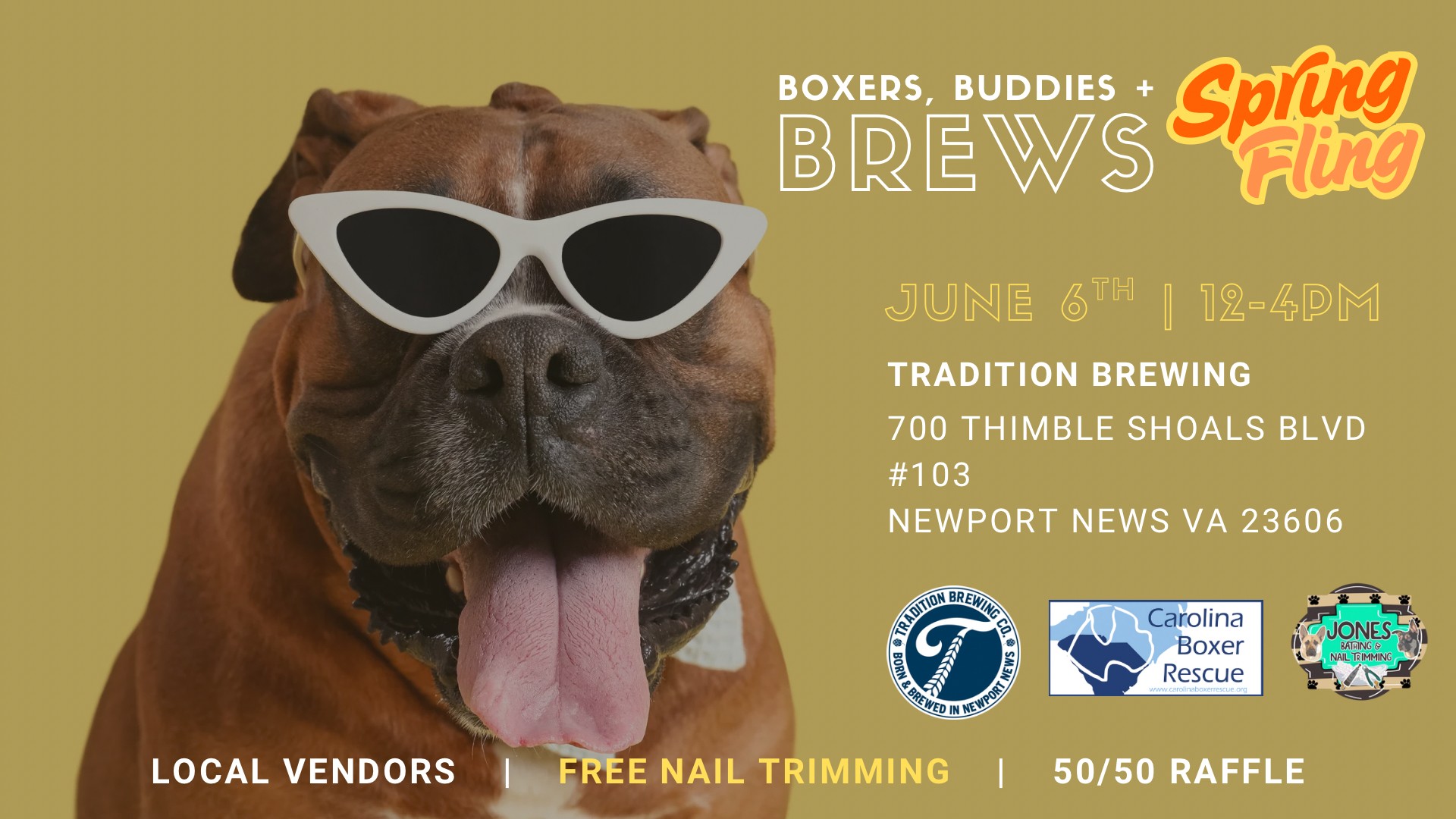 You are currently viewing Boxers, Buddies & Brews Spring Fling